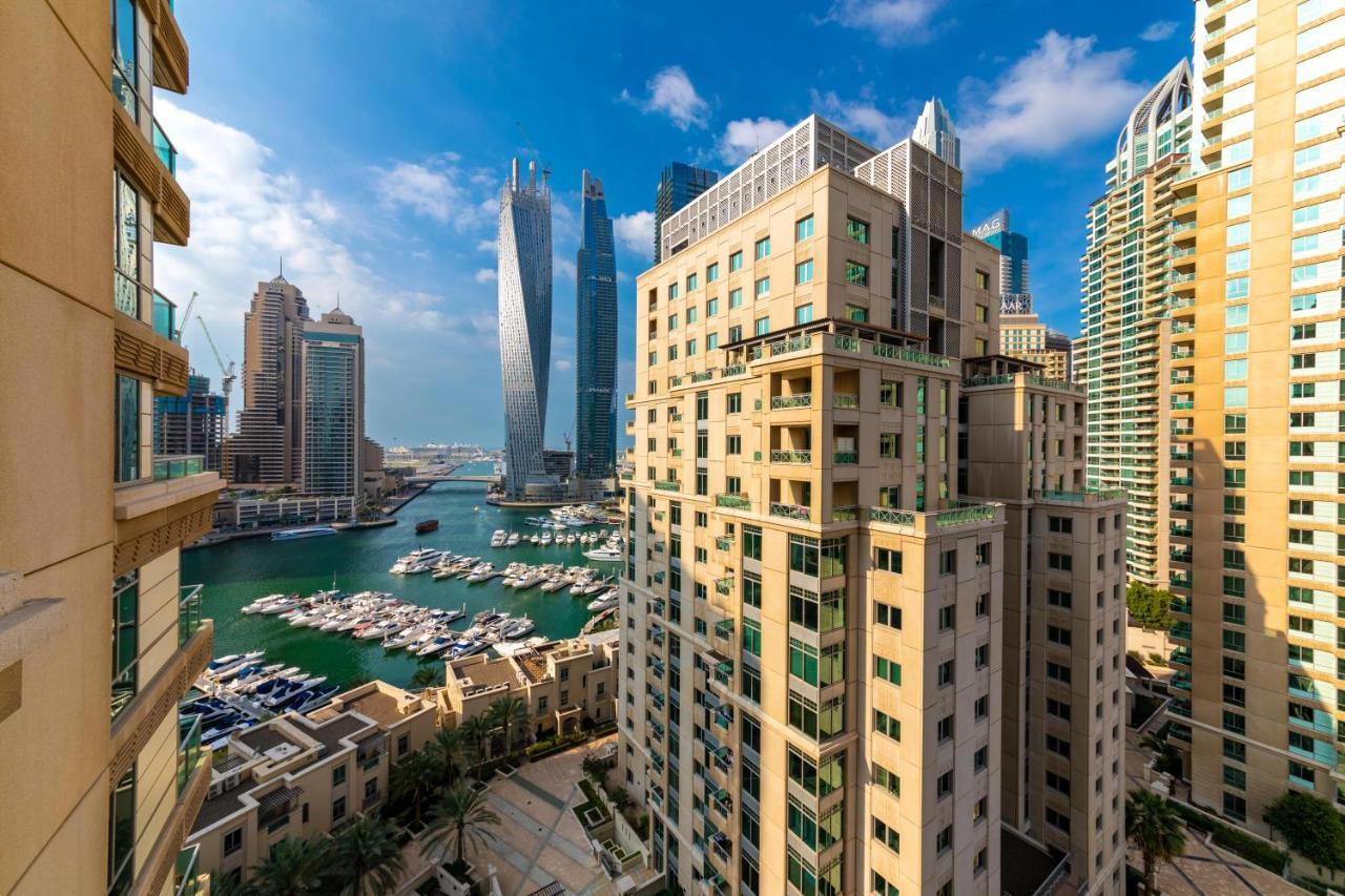 Maison Privee - Stunning Waterfront Apt With Marina View Nxt To Beach Dubai Exterior foto