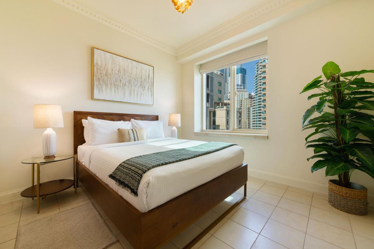 Maison Privee - Stunning Waterfront Apt With Marina View Nxt To Beach Dubai Exterior foto